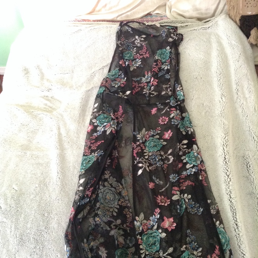 ELIJA House of CB mesh dress with briefs